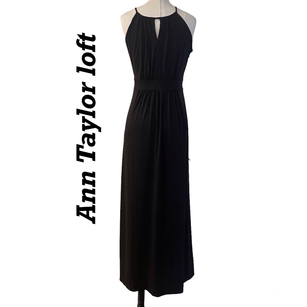 Ann Taylor loft petite black dress Size SP